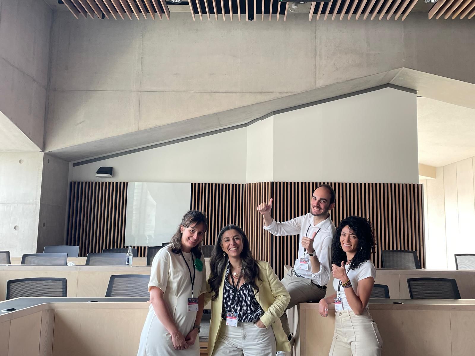 Organizing committee of TheorizingDAI: Cristina Alaimo, Lauren Waardenburg, Nelly Dux and Domenico di Prisco